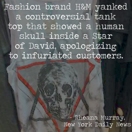 H&M pulls shirt with skull inside Star of David after complaints 